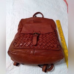 Pikolino leather backpack.